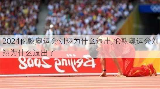 伦敦奥运会刘翔为什么退出,伦敦奥运会刘翔为什么退出了