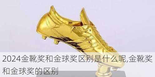金靴奖和金球奖区别是什么呢,金靴奖和金球奖的区别