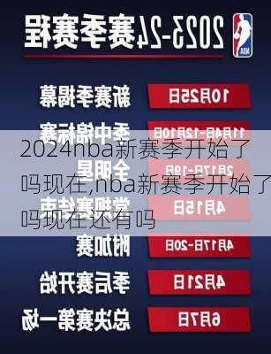 nba新赛季开始了吗现在,nba新赛季开始了吗现在还有吗