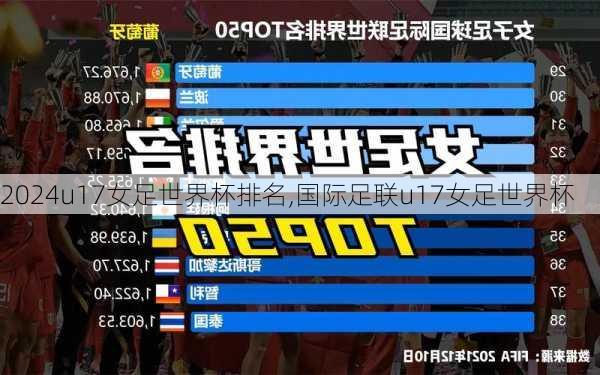 u17女足世界杯排名,国际足联u17女足世界杯