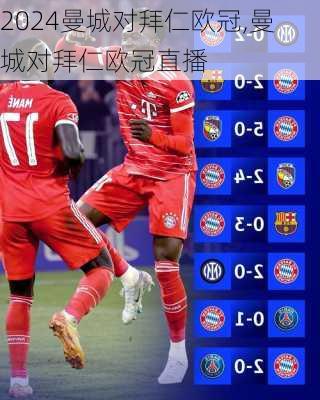 曼城对拜仁欧冠,曼城对拜仁欧冠直播