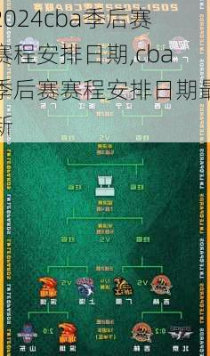 cba季后赛赛程安排日期,cba季后赛赛程安排日期最新