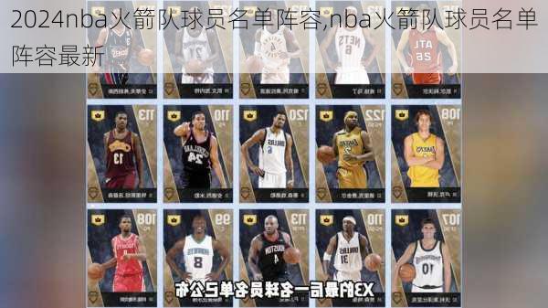 nba火箭队球员名单阵容,nba火箭队球员名单阵容最新