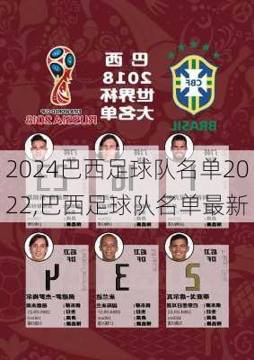 巴西足球队名单2022,巴西足球队名单最新