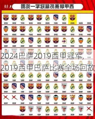 巴萨2019西甲冠军,2019西甲巴萨比赛全场回放