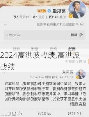 高洪波战绩,高洪波 战绩