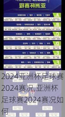 亚洲杯足球赛2024赛况,亚洲杯足球赛2024赛况如何