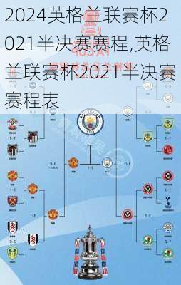 英格兰联赛杯2021半决赛赛程,英格兰联赛杯2021半决赛赛程表