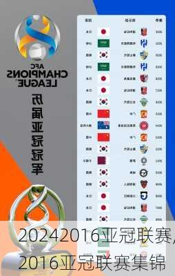 2016亚冠联赛,2016亚冠联赛集锦
