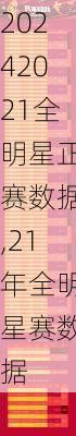 2021全明星正赛数据,21年全明星赛数据