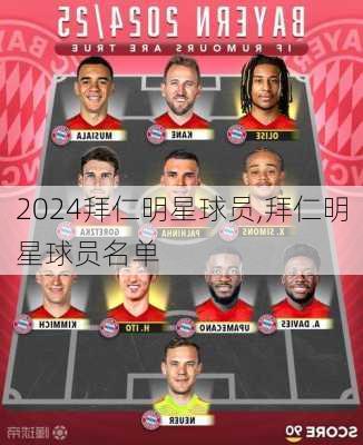 拜仁明星球员,拜仁明星球员名单