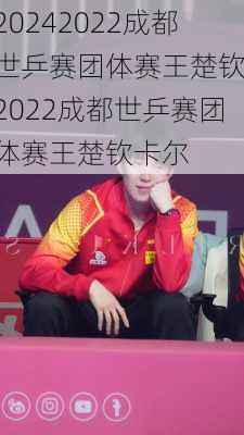 2022成都世乒赛团体赛王楚钦,2022成都世乒赛团体赛王楚钦卡尔