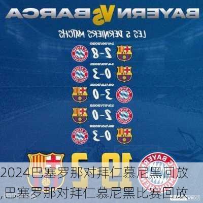 巴塞罗那对拜仁慕尼黑回放,巴塞罗那对拜仁慕尼黑比赛回放