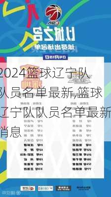 篮球辽宁队队员名单最新,篮球辽宁队队员名单最新消息