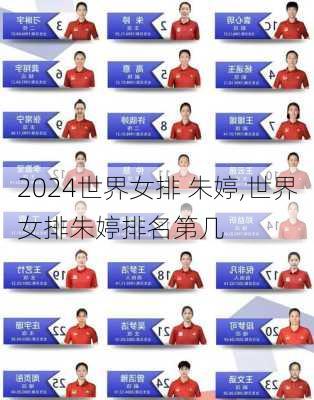 世界女排 朱婷,世界女排朱婷排名第几
