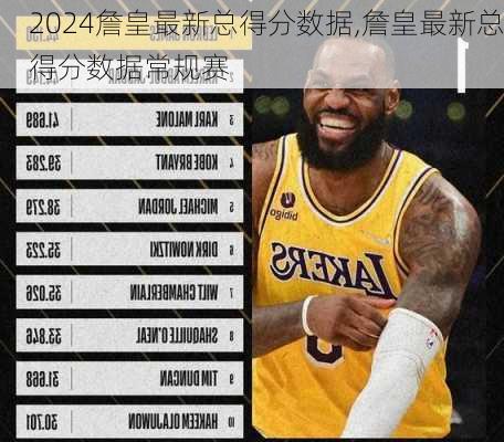 詹皇最新总得分数据,詹皇最新总得分数据常规赛