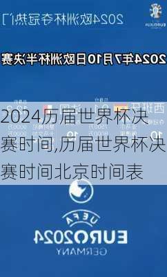 历届世界杯决赛时间,历届世界杯决赛时间北京时间表
