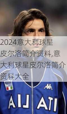 意大利球星皮尔洛简介资料,意大利球星皮尔洛简介资料大全