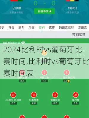 比利时vs葡萄牙比赛时间,比利时vs葡萄牙比赛时间表