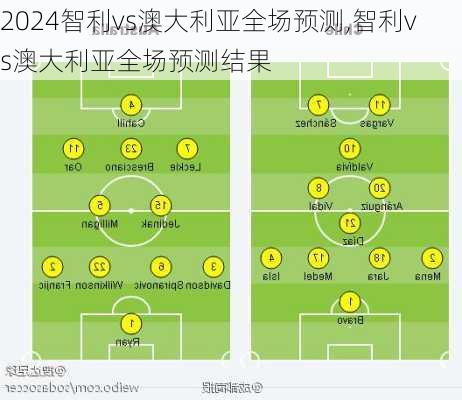 智利vs澳大利亚全场预测,智利vs澳大利亚全场预测结果