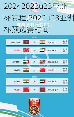 2022u23亚洲杯赛程,2022u23亚洲杯预选赛时间