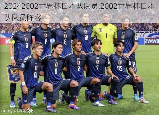 2002世界杯日本队队员,2002世界杯日本队队员阵容