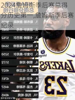 詹姆斯季后赛总得分历史第一,詹姆斯季后赛纪录