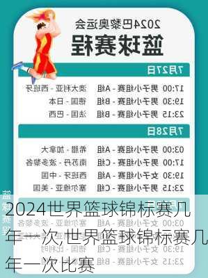 世界篮球锦标赛几年一次,世界篮球锦标赛几年一次比赛