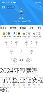 亚冠赛程再调整,亚冠赛程赛制