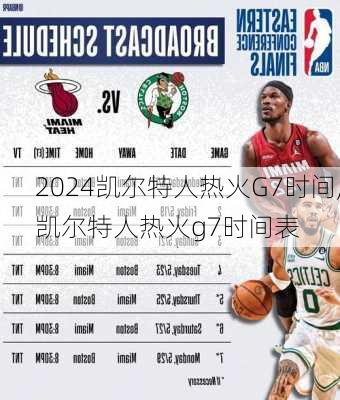 凯尔特人热火G7时间,凯尔特人热火g7时间表