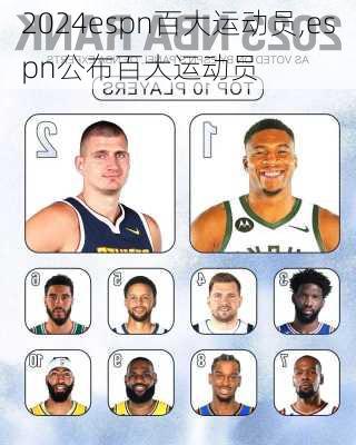 espn百大运动员,espn公布百大运动员