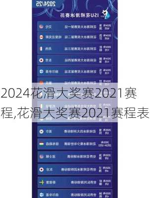 花滑大奖赛2021赛程,花滑大奖赛2021赛程表