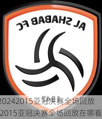 2015亚冠决赛全场回放,2015亚冠决赛全场回放在哪看