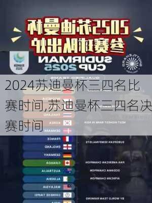 苏迪曼杯三四名比赛时间,苏迪曼杯三四名决赛时间