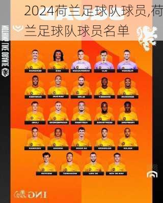 荷兰足球队球员,荷兰足球队球员名单