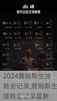 詹姆斯生涯转会记录,詹姆斯生涯转会记录最新