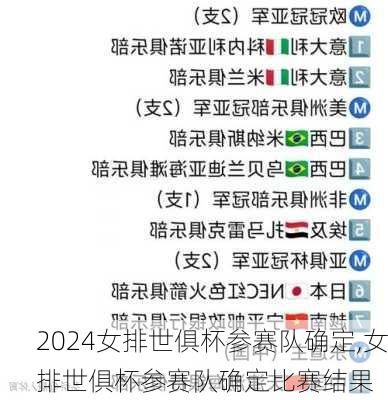 女排世俱杯参赛队确定,女排世俱杯参赛队确定比赛结果