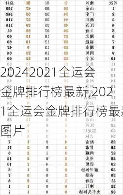 2021全运会金牌排行榜最新,2021全运会金牌排行榜最新图片