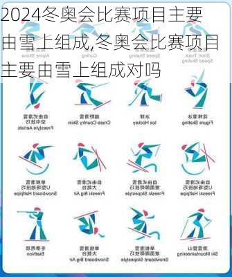 冬奥会比赛项目主要由雪上组成,冬奥会比赛项目主要由雪上组成对吗
