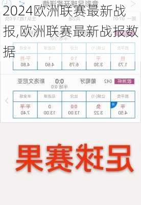 欧洲联赛最新战报,欧洲联赛最新战报数据