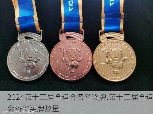 第十三届全运会各省奖牌,第十三届全运会各省奖牌数量