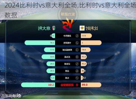 比利时vs意大利全场,比利时vs意大利全场数据