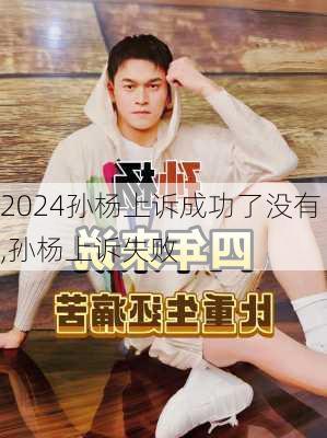 孙杨上诉成功了没有,孙杨上诉失败