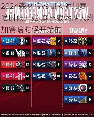 森林狼vs湖人附加赛啥时候开始,森林狼vs湖人附加赛啥时候开始的