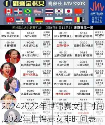 2022年世锦赛女排时间,2022年世锦赛女排时间表