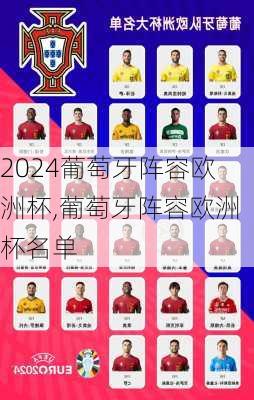 葡萄牙阵容欧洲杯,葡萄牙阵容欧洲杯名单
