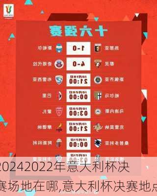 2022年意大利杯决赛场地在哪,意大利杯决赛地点