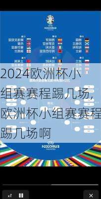 欧洲杯小组赛赛程踢几场,欧洲杯小组赛赛程踢几场啊