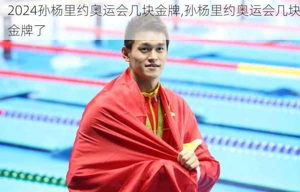 孙杨里约奥运会几块金牌,孙杨里约奥运会几块金牌了