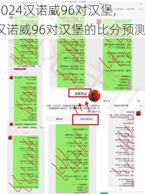 汉诺威96对汉堡,汉诺威96对汉堡的比分预测